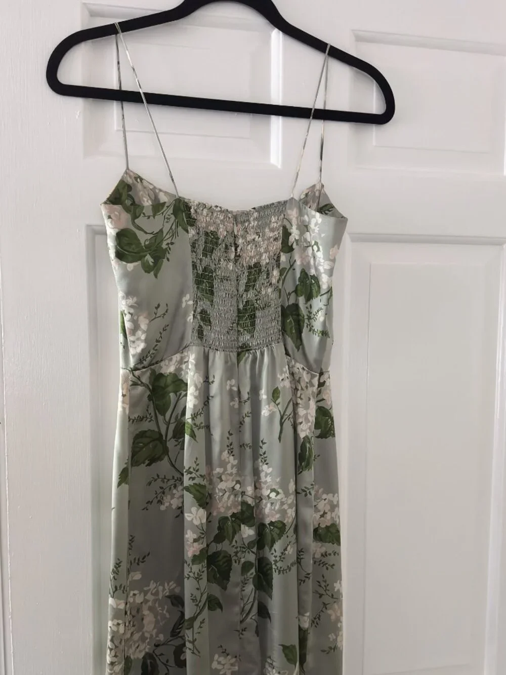 Reformation Frankie Silk Dress - tea garden - Picture 6 of 6